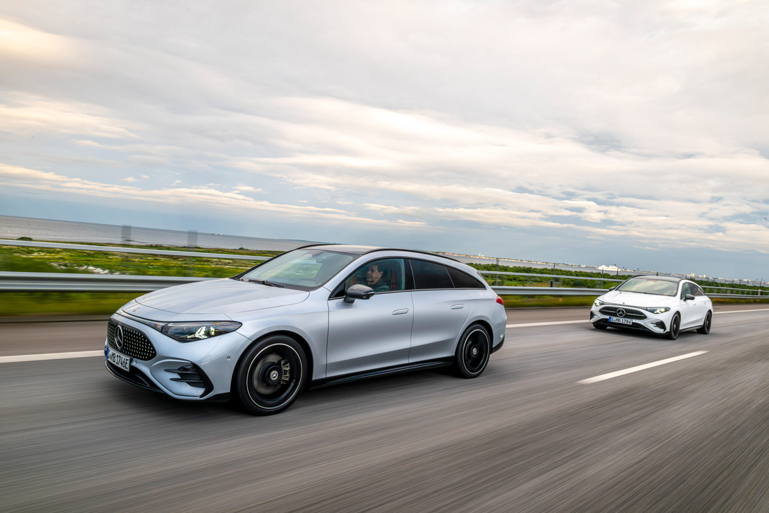 Weltpremiere des Mercedes-Benz CLA Shooting Brake und CLA Shooting Brake mit EQ Technologie in Kopenhagen, 2025 // World premiere of the Mercedes-Benz CLA Shooting Brake and CLA Shooting Brake with EQ Technology in Copenhagen, 2025.