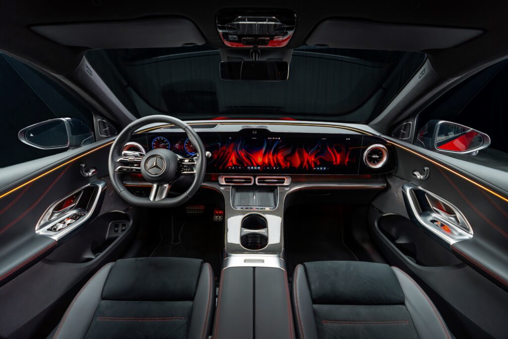 Der neue Mercedes-Benz GLC 400 4MATIC mit EQ Technologie.
Energieverbrauch kombiniert: 14,9-18,8 kWh/100 km | CO₂-Emissionen kombiniert: 0 g/km | CO₂-Klasse: A [1]
Veganes Interieur: ARTICO/Microcut, schwarz
[1] Die Angaben sind vorläufig. Es liegen bislang weder bestätigte Werte von einer amtlich anerkannten Prüforganisation noch eine EG-Typgenehmigung noch eine Konformitätsbescheinigung mit amtlichen Werten vor. Abweichungen zwischen den Angaben und den amtlichen Werten sind möglich.
Inhalt des Displays kann vom Serienstand abweichen.;Energy consumption combined: 14,9-18,8 kWh/100 km | CO₂ emissions combined: 0 g/km | CO₂ class: A [1] [1] Die Angaben sind vorläufig. Es liegen bislang weder bestätigte Werte von einer amtlich anerkannten Prüforganisation noch eine EG-Typgenehmigung noch eine Konformitätsbescheinigung mit amtlichen Werten vor. Abweichungen zwischen den Angaben und den amtlichen Werten sind möglich.

The all-new electric Mercedes-Benz GLC 400 4MATIC with EQ Technology.
Energy consumption combined: 14,9-18,8 kWh/100 km | CO₂ emissions combined: 0 g/km | CO₂ class: A [1] 
Vegan Interior: ARTICO/Microcut, black
[1] The information is provisional. Neither confirmed values from an officially recognised testing organisation nor an EC type approval nor a certificate of conformity with official values are available to date. Deviations between the data and the official values are possible.
Display content may differ from series status.;Energy consumption combined: 14,9-18,8 kWh/100 km | CO₂ emissions combined: 0 g/km | CO₂ class: A [1] [1] The information is provisional. Neither confirmed values from an officially recognised testing organisation nor an EC type approval nor a certificate of conformity with official values are available to date. Deviations between the data and the official values are possible.