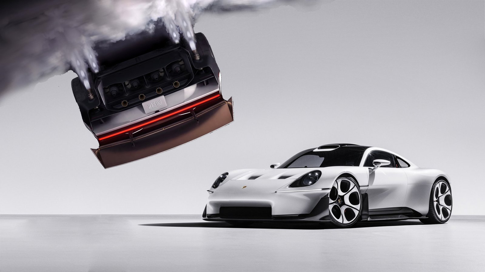 Porsche Mission S vs Tesla Roadster